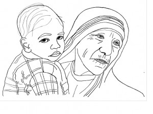 Incredible Beautiful Free Catholic Coloring Pages 300x224 Incredible Beautiful Free Catholic Coloring Pages