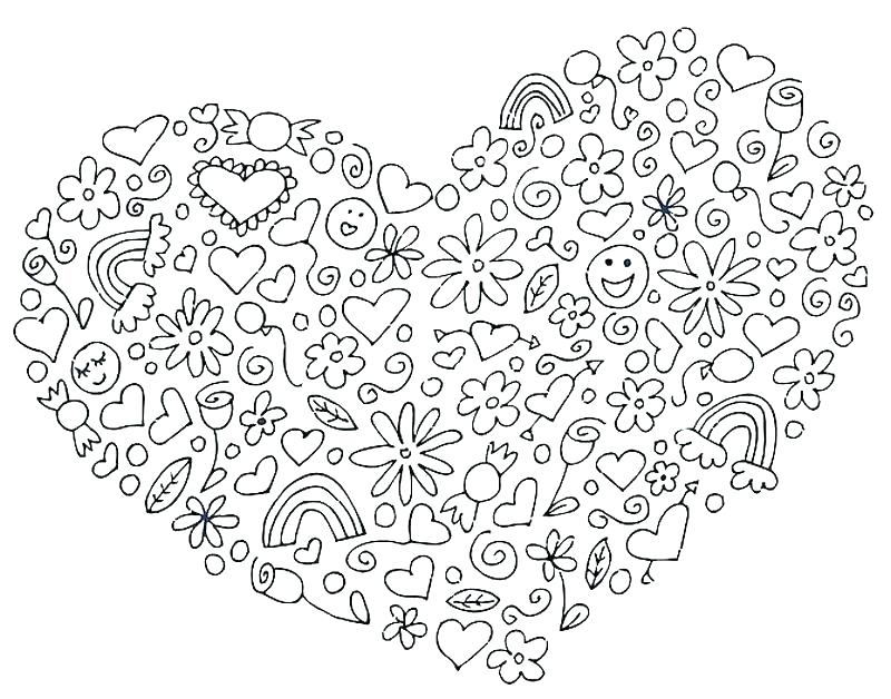Valentine Hearts Coloring Pages Coloring Pages Heart Valentines 800x628 Valentine Hearts Coloring Pages Coloring Pages Heart Valentines