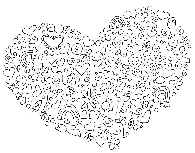 St Valentine Coloring Pages 800x628 St Valentine Coloring Pages