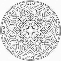 236x236 Stained Glass Coloring Pages 11