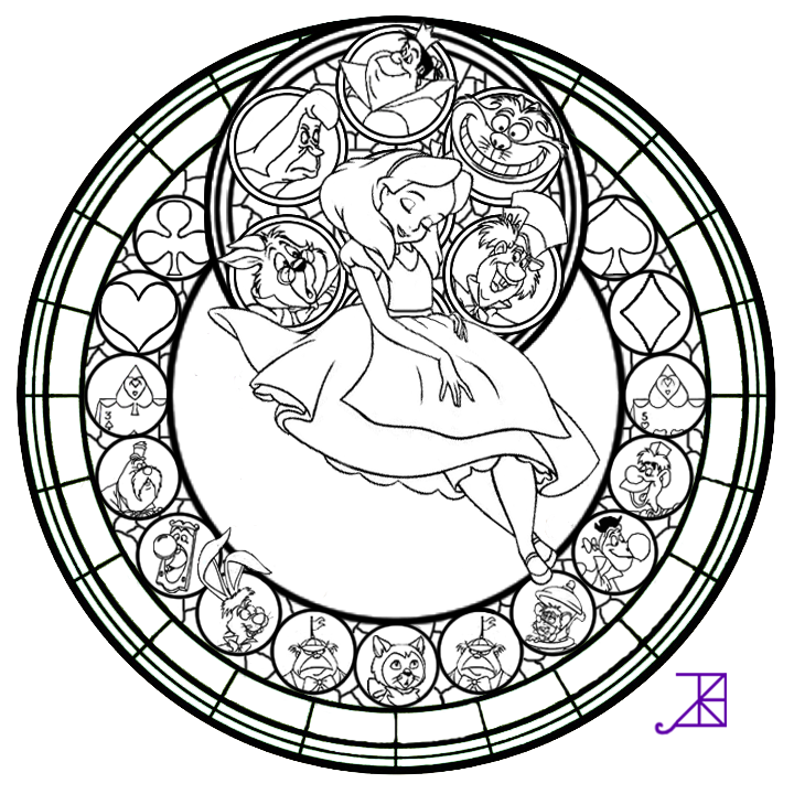 Stained Glass Coloring Pages 720x720 Stained Glass Coloring Pages