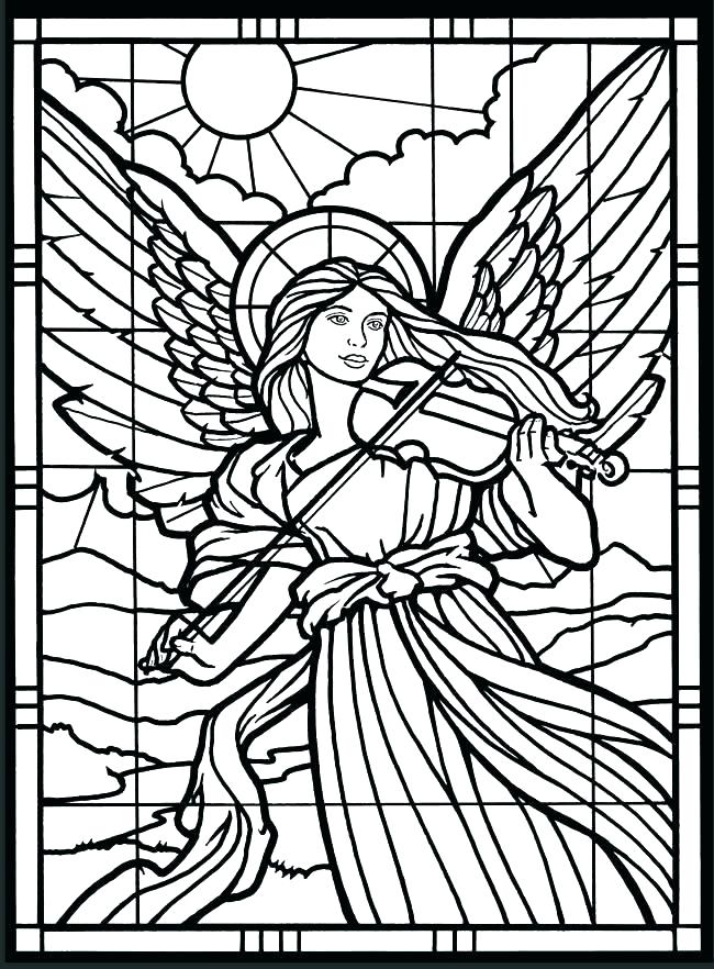 Religious Coloring Pages Angel Coloring Pages Printable Free 650x882 Religious Coloring Pages Angel Coloring Pages Printable Free