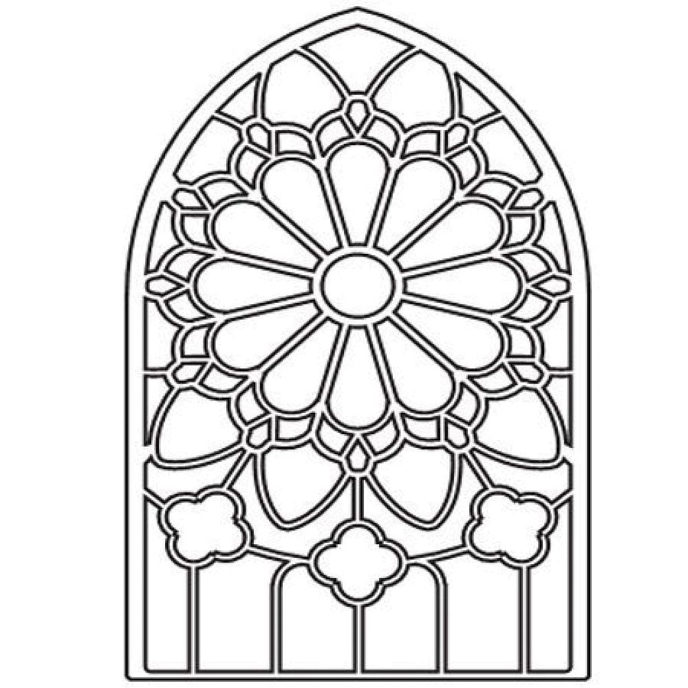 Religious Stained Glass Coloring Pages Stained Glass Coloring 1000x1000 Religious Stained Glass Coloring Pages Stained Glass Coloring