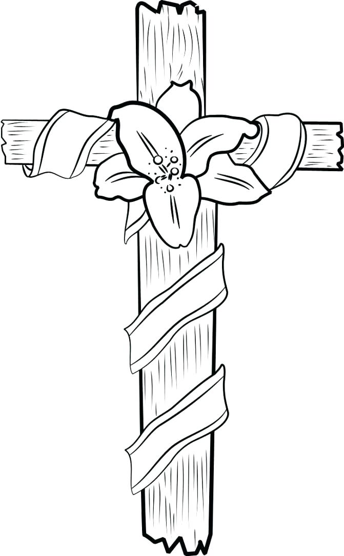 Stained Glass Cross Coloring Page at GetColorings.com | Free printable ...