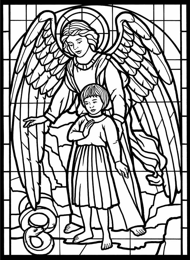 650x886 Stained Glass Cross Coloring Pages. Free Printable Cross Coloring