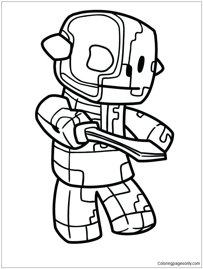 Stampy Coloring Pages Minecraft Coloring Pages Free Printable 683x906 Stampy Coloring Pages Minecraft Coloring Pages Free Printable
