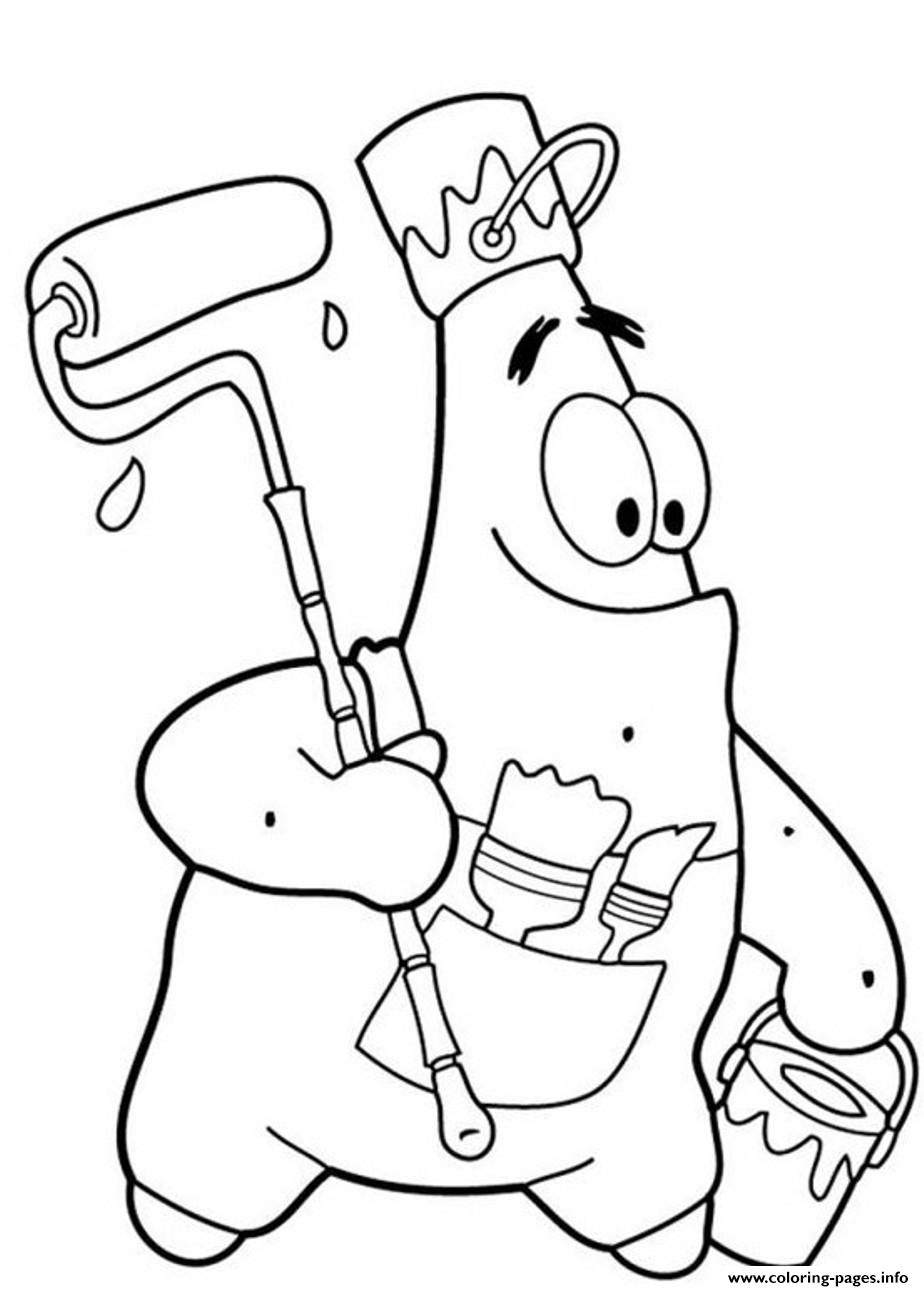 924x1291 Funny Patrick Star S Spongebob Cartoon1d0c1 Coloring Pages