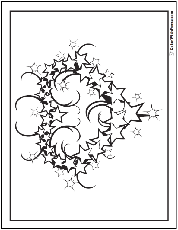 Fourth Of July Coloring Pages Print And Customize 590x762 Fourth Of July Coloring Pages Print And Customize