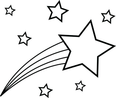 Shooting Star Coloring Page Shooting Stars Coloring Page Picture 480x406 Shooting Star Coloring Page Shooting Stars Coloring Page Picture
