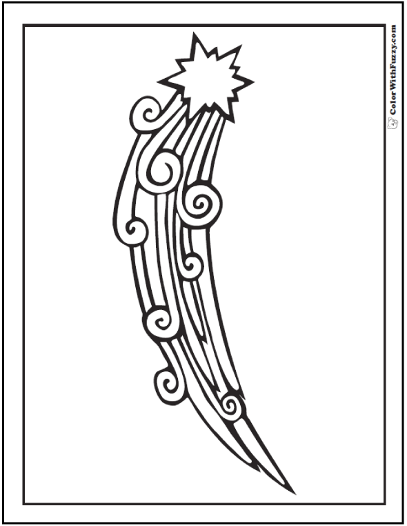 60 Star Coloring Pages Customize And Print Pdf 590x762 60 Star Coloring Pages Customize And Print Pdf