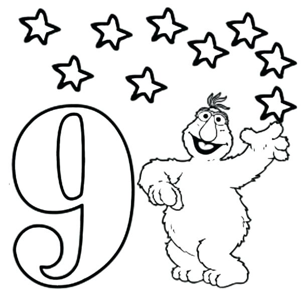 600x606 Star Color By Number Coloring Page Free Printable Color By Number