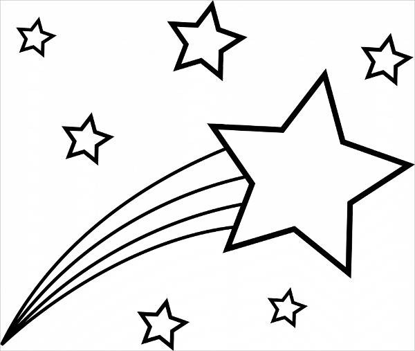 600x507 Well Suited Star Coloring Pages Printable For Preschoolers Adults