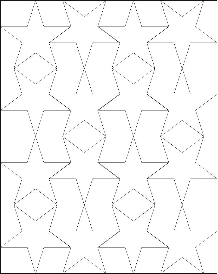724x909 Star Coloring Pages Printable