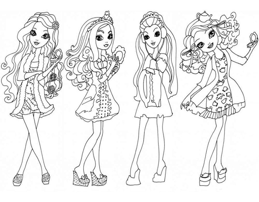 Coloring Ever After High. Download And Print Coloring Pages 900x700 Coloring Ever After High. Download And Print Coloring Pages