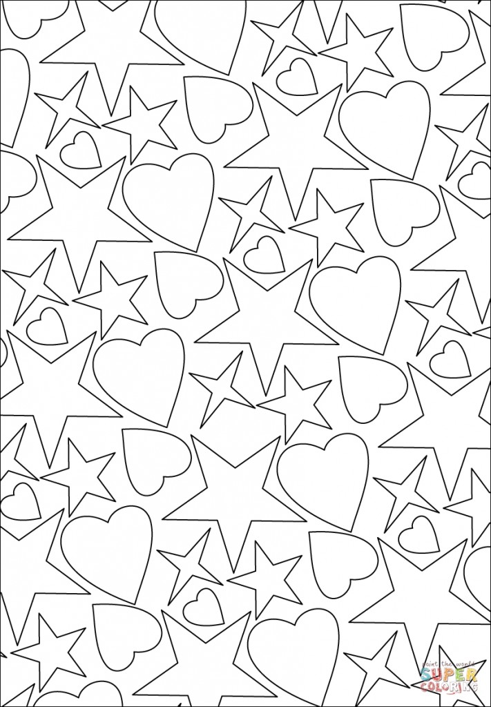 Star Designs Coloring Pages at GetColorings.com | Free printable ...