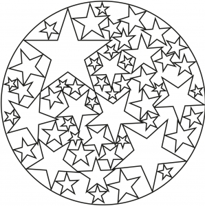 Star Mandala Coloring Pages at GetColorings.com | Free printable ...