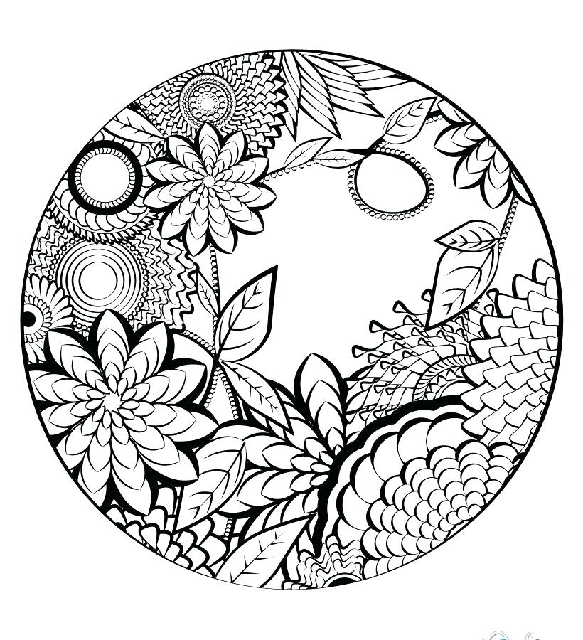 820x900 Free Printable Mandalas Coloring Pages Adults Star Mandala