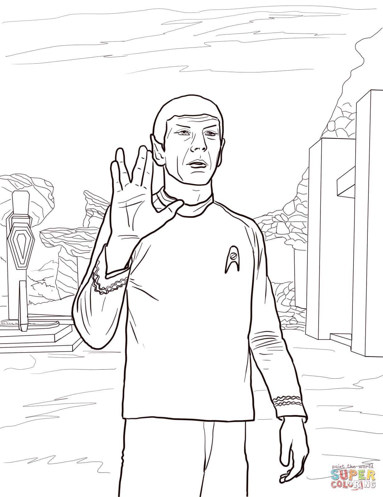 Best Star Trek Spock Coloring Page Printable Image For Of David 1231x1600 Best Star Trek Spock Coloring Page Printable Image For Of David