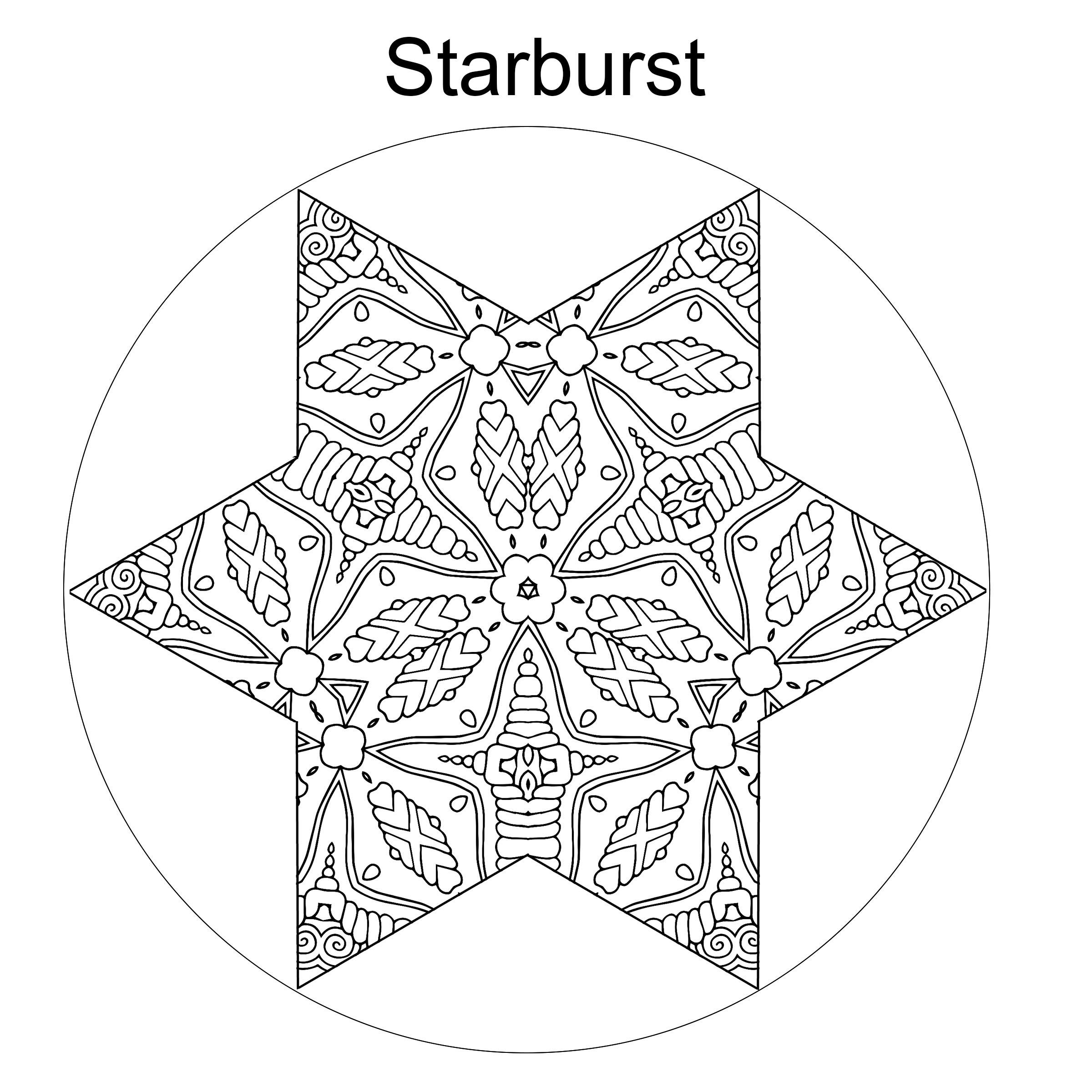 Star Coloring Page Star Design Star Pattern Printable 2400x2400 Star Coloring Page Star Design Star Pattern Printable