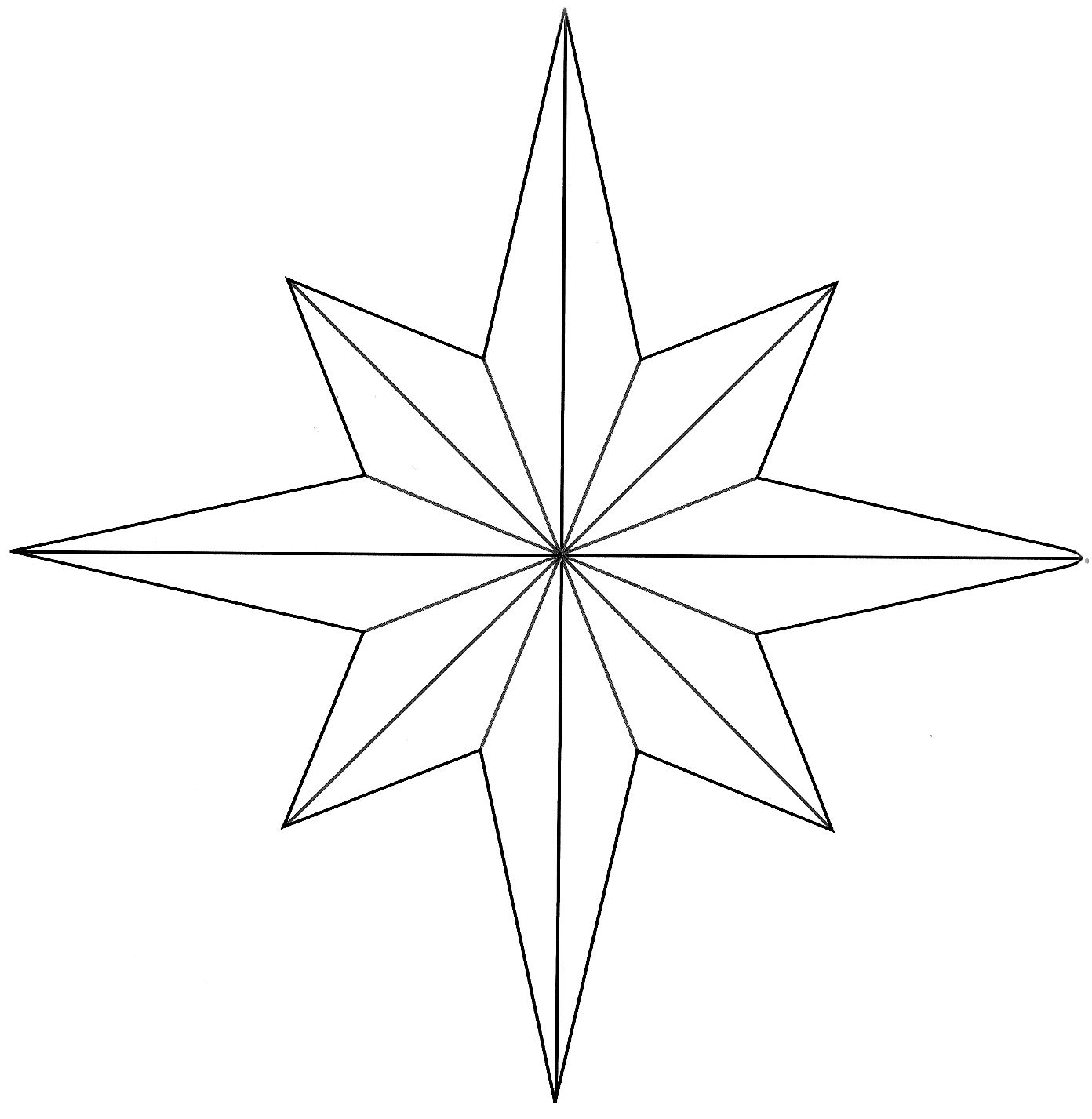 Stars Coloring Pages Inspirational Hopemore Eight Point Star 1392x1427 Stars Coloring Pages Inspirational Hopemore Eight Point Star