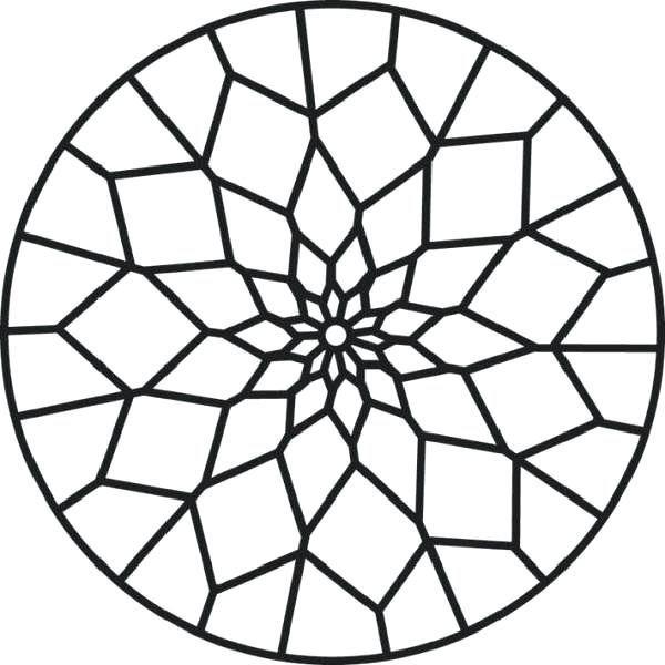 Coloring Pages Of Patterns Mandala With Star Pattern Coloring Page 600x600 Coloring Pages Of Patterns Mandala With Star Pattern Coloring Page