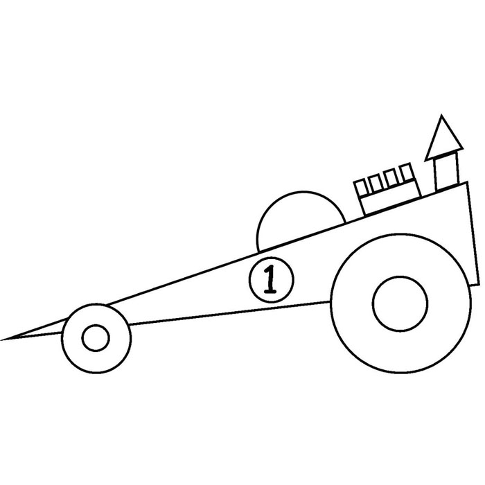 700x700 Shapes Coloring Pages