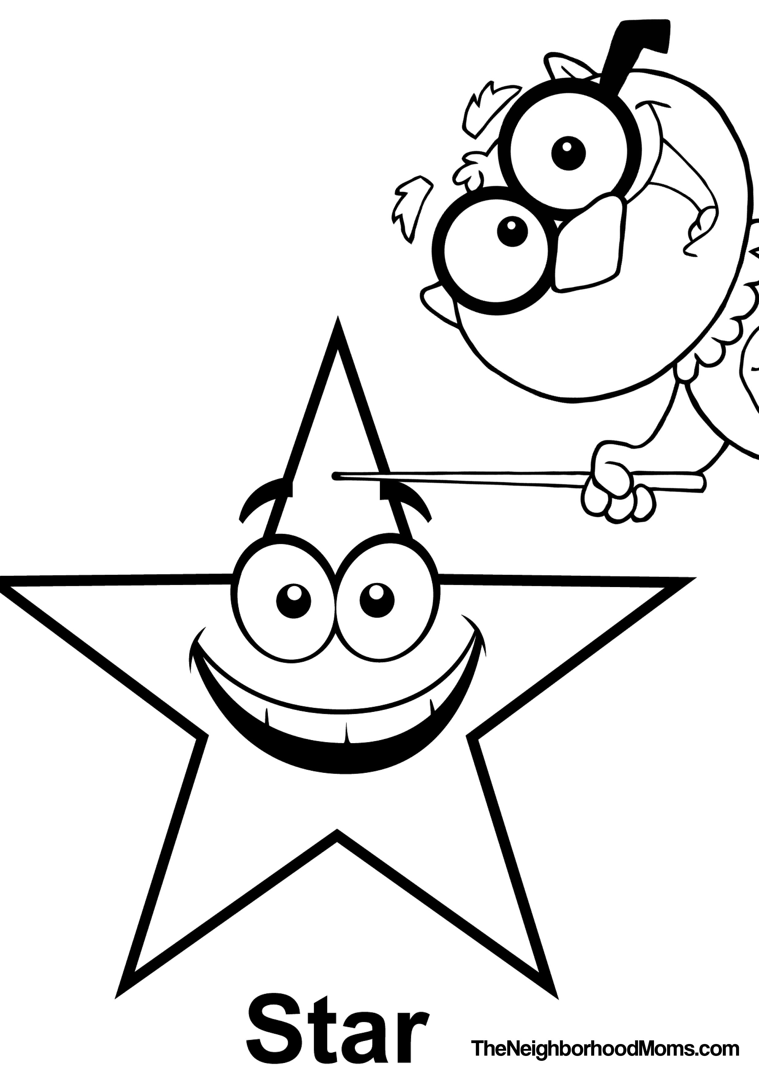 2479x3509 Shapes Coloring Pages Printable