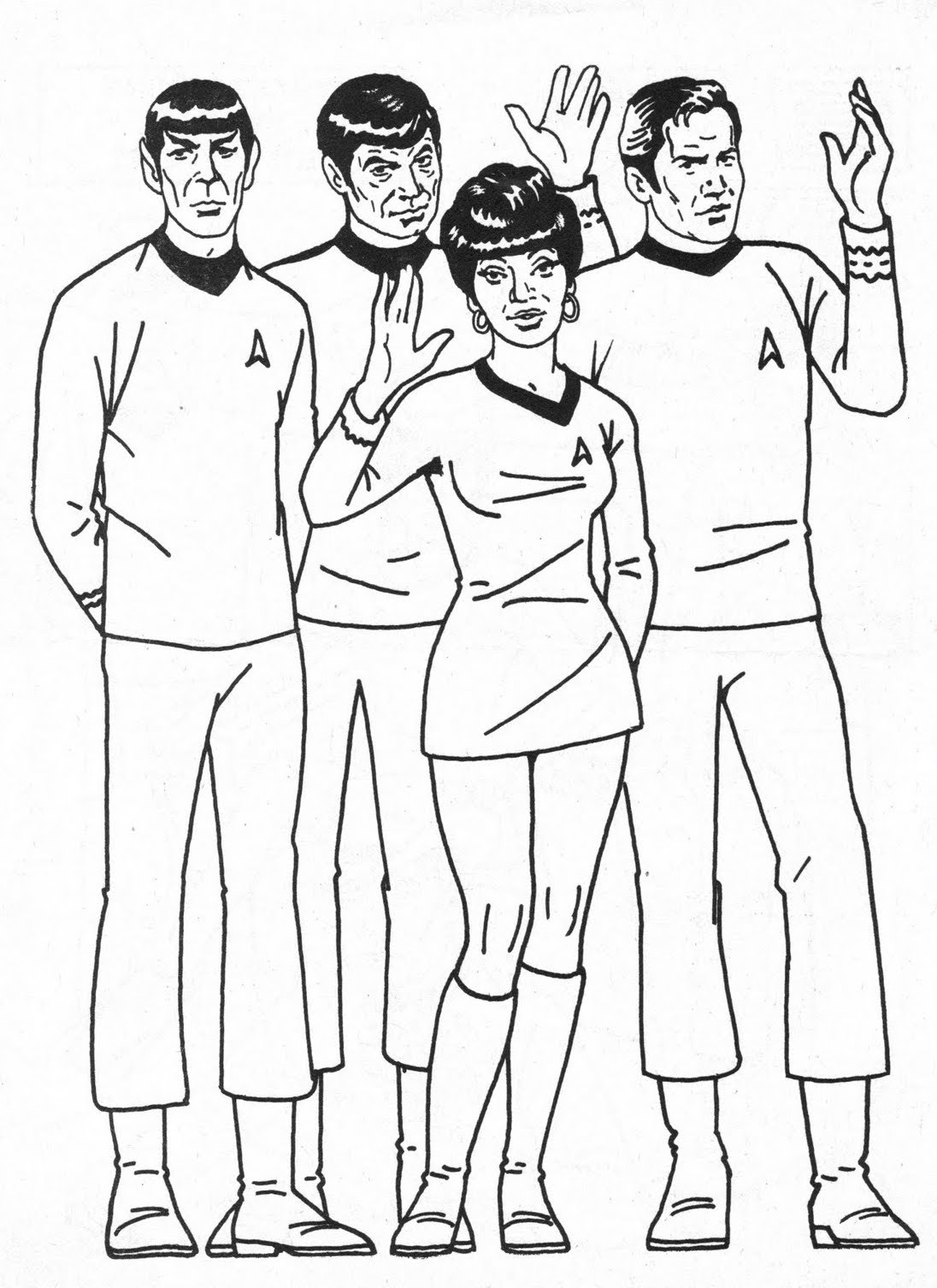 1096x1506 Star Trek Coloring Pages