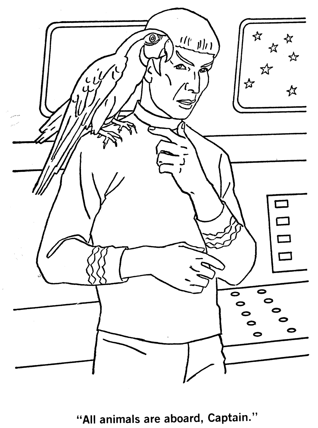 1036x1392 Star Trek Coloring Pages Star Trek The Colorin Coloring Pages