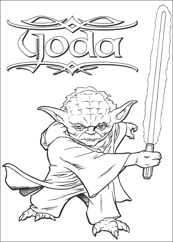 567x794 Star Wars Coloring Pages For Adults