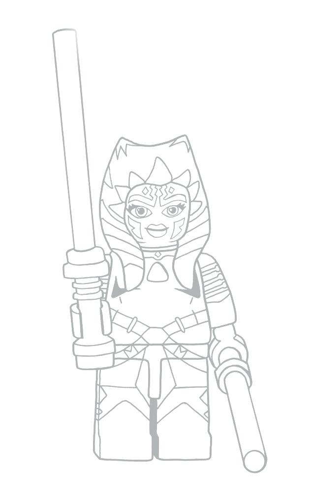 632x1024 Coloring Pages Download And Print For Free Ahsoka Tano Coloring