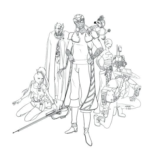 Anakin Skywalker Coloring Pages The Clone Wars Enemies Star Wars 530x515 Anakin Skywalker Coloring Pages The Clone Wars Enemies Star Wars