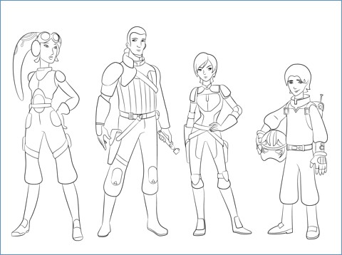 Ahsoka And Anakin Star Wars Coloring Pages 480x358 Ahsoka And Anakin Star Wars Coloring Pages