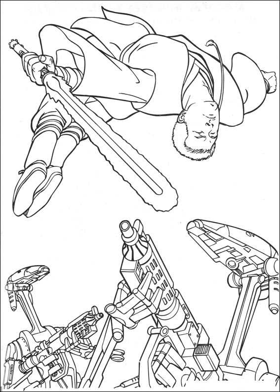 Star Wars 054 Coloring Page 567x794 Star Wars 054 Coloring Page