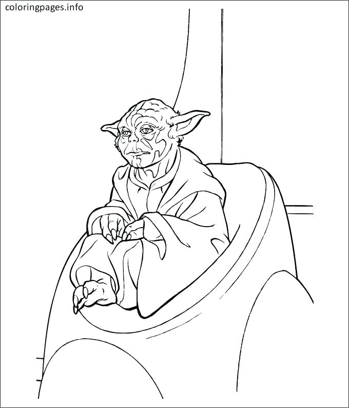 Yoda Coloring Page Star Wars Battle Droids Yoda Mask Coloring Page 680x794 Yoda Coloring Page Star Wars Battle Droids Yoda Mask Coloring Page
