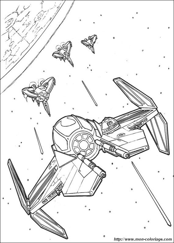 Coloring Star Wars, Page Battle In Space 571x800 Coloring Star Wars, Page Battle In Space