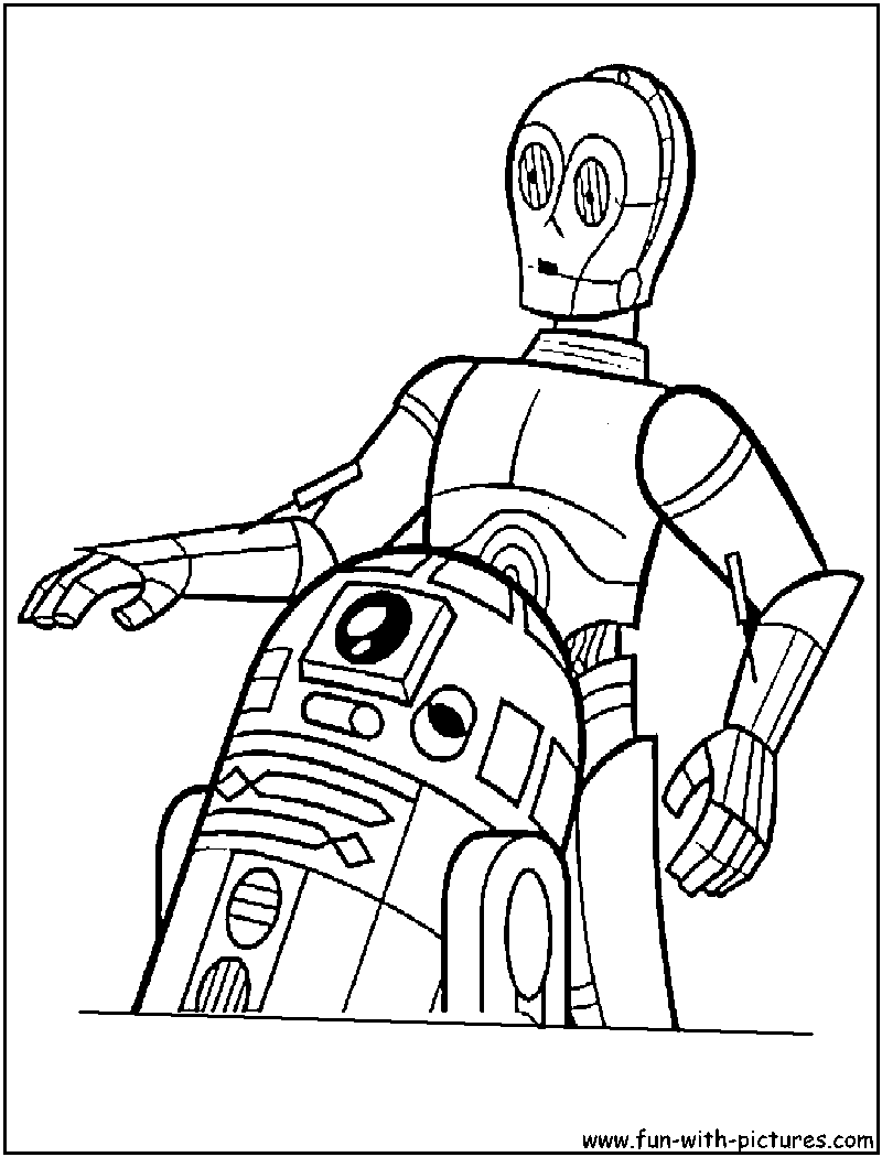 800x1050 Star Wars Coloring Page R2 And 3po Embroidery Patterns