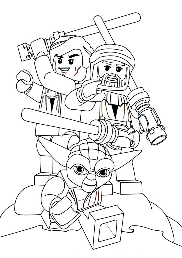 Lego Star Wars 3 Coloring Pages 600x849 Lego Star Wars 3 Coloring Pages