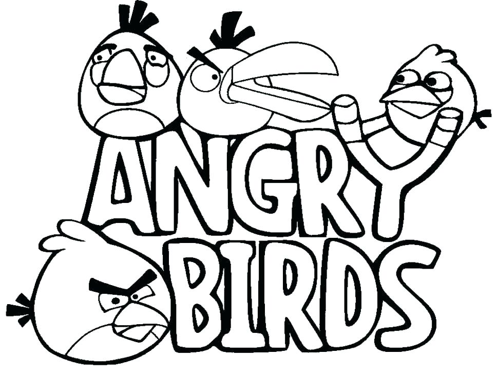 Angry Birds Coloring Pages Free Angry Birds Color Pages Coloring 970x728 Angry Birds Coloring Pages Free Angry Birds Color Pages Coloring