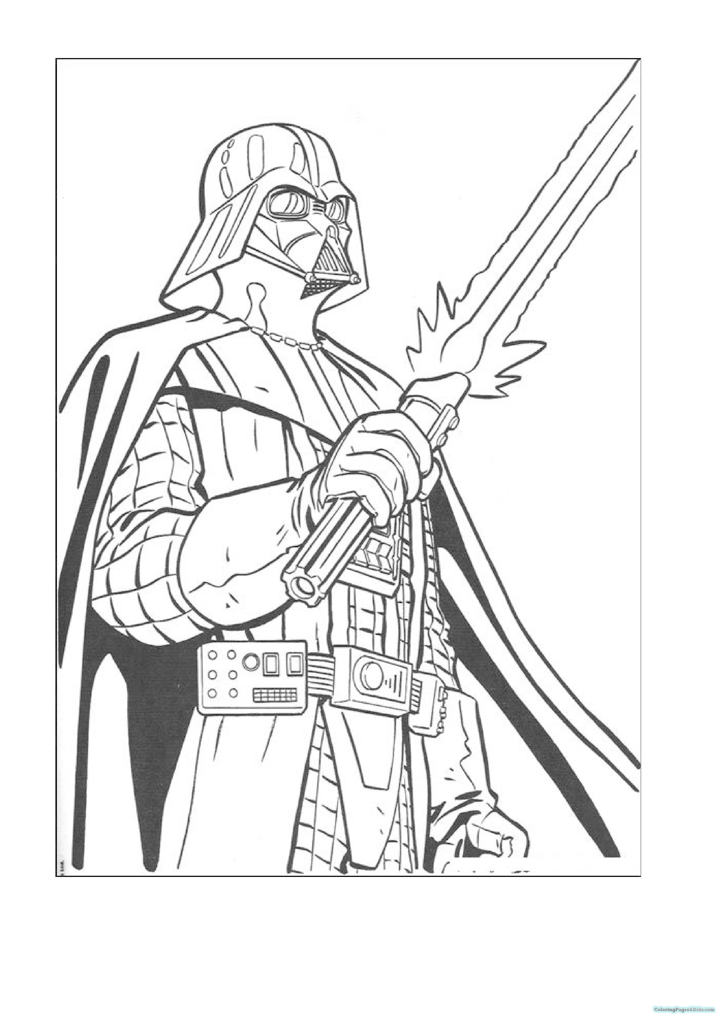 Star Wars Cartoon Coloring Pages 2480x3507 Star Wars Cartoon Coloring Pages