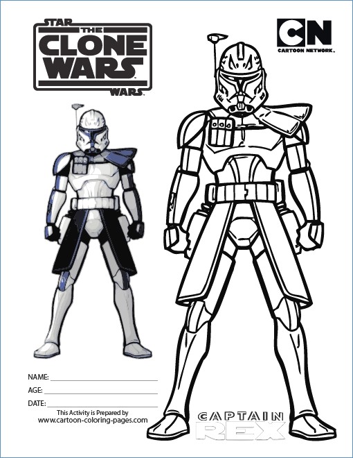 Star Wars Coloring Pages Clone Troopers 510x660 Star Wars Coloring Pages Clone Troopers