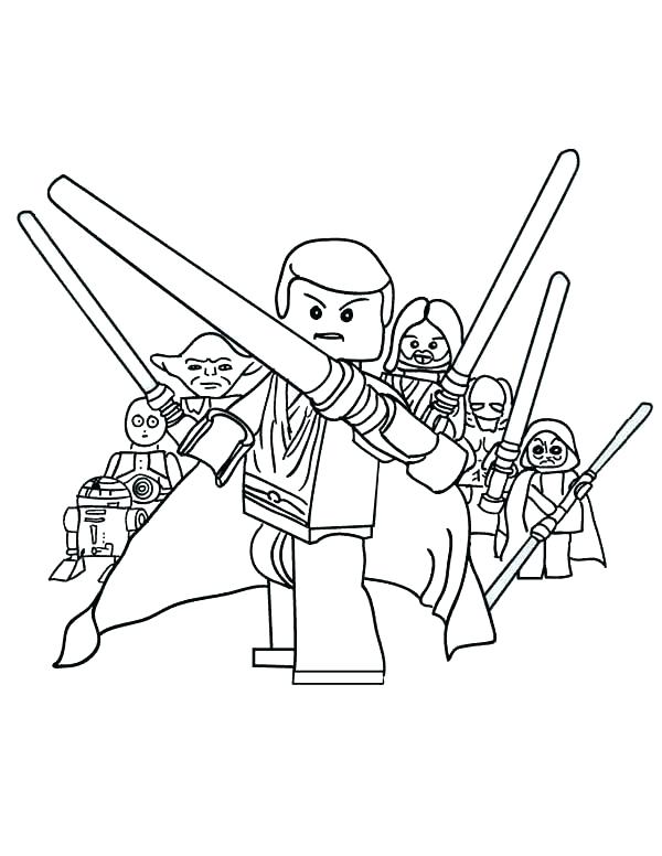 600x776 Coloring Lego Luke Skywalker Coloring Pages Outstanding Star Wars