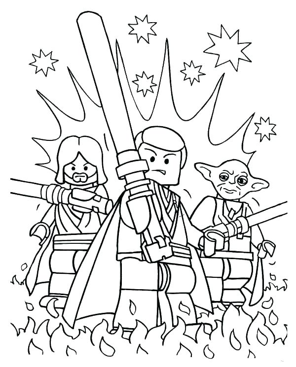 600x745 Star Wars Printable Coloring Pages Also Star Wars Free Printable