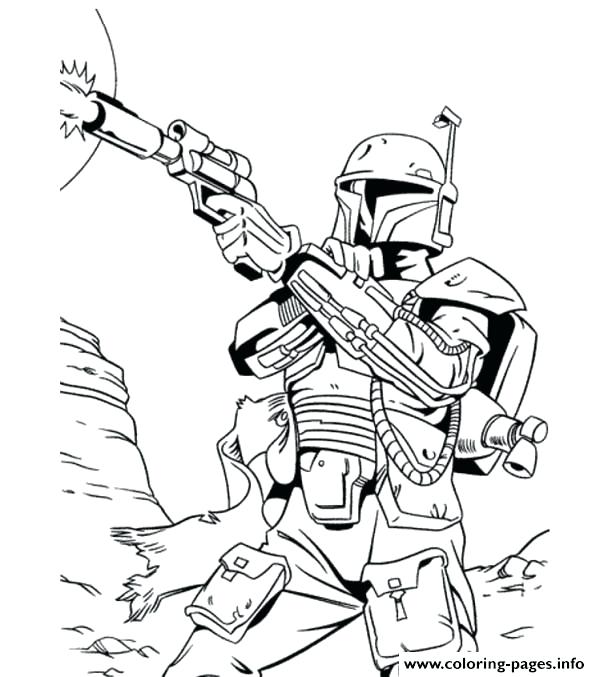 600x677 Star Wars Clone Coloring Pages Jedi Printable Free Best Coloring