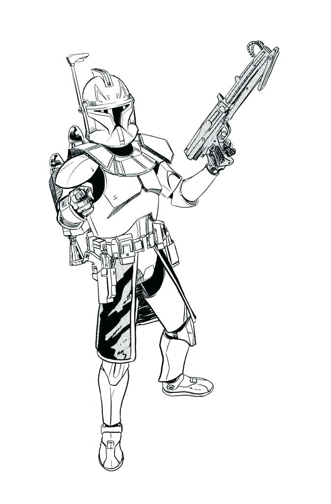 Star Wars Clone Trooper Coloring Pages at GetColorings.com | Free ...