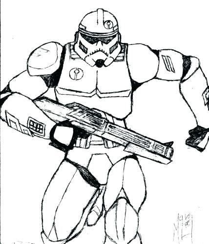 Star Wars Clone Trooper Coloring Pages at GetColorings.com | Free ...