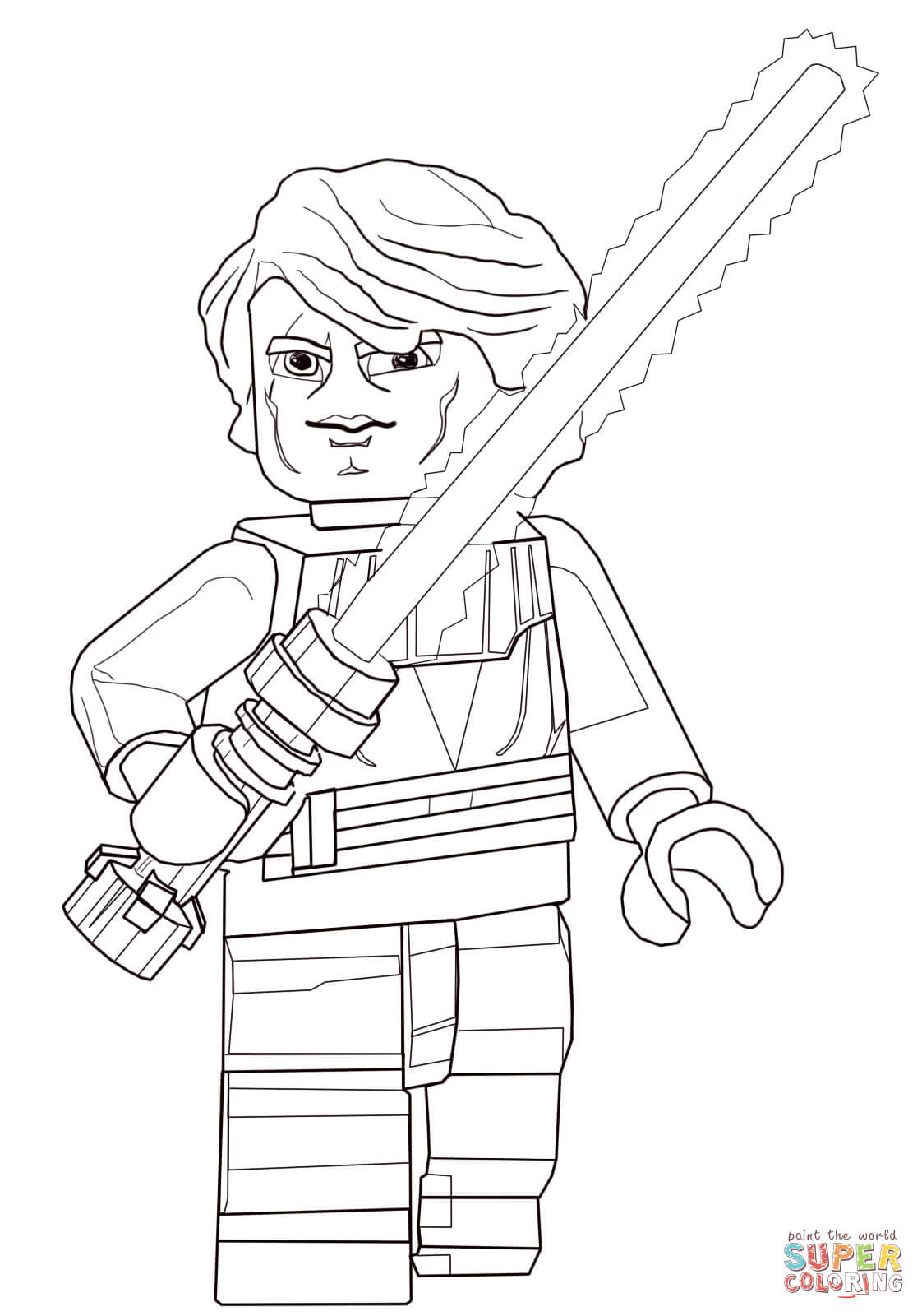 Lego Star Wars Anakin Skywalker Coloring Pages 1122x1600 Lego Star Wars Anakin Skywalker Coloring Pages