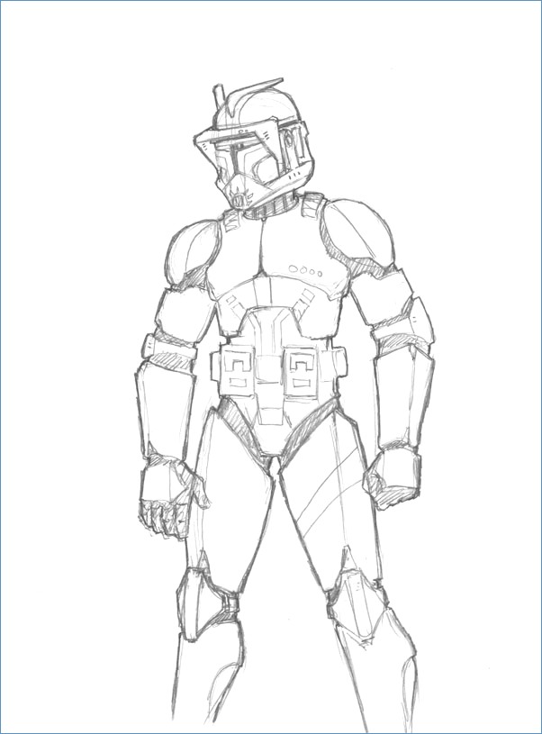 Star Wars Coloring Pages Captain Rex 602x815 Star Wars Coloring Pages Captain Rex