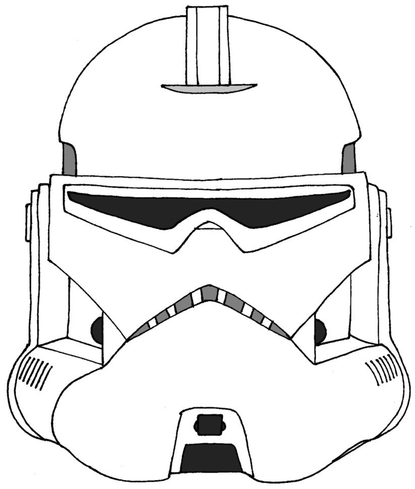 Clone Trooper Coloring Pages Page Inside 823x971 Clone Trooper Coloring Pages Page Inside