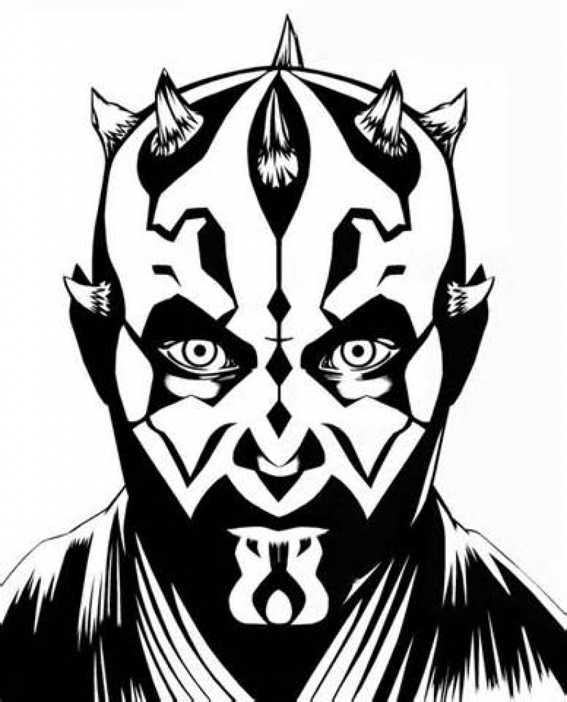 827x1024 Lego Star Wars Coloring Pages Darth Maul Yahoo Image Search